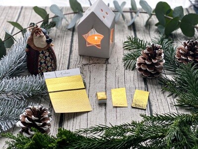 MIDAS - Aquarelle dorée artisanale fabriquée à la main à Paris