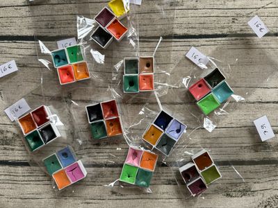 POCHETTE SURPRISE DE 4 GODETS AQUARELLE