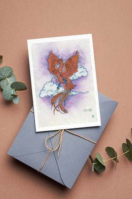 JUJAK - Le Phénix - Carte Postale