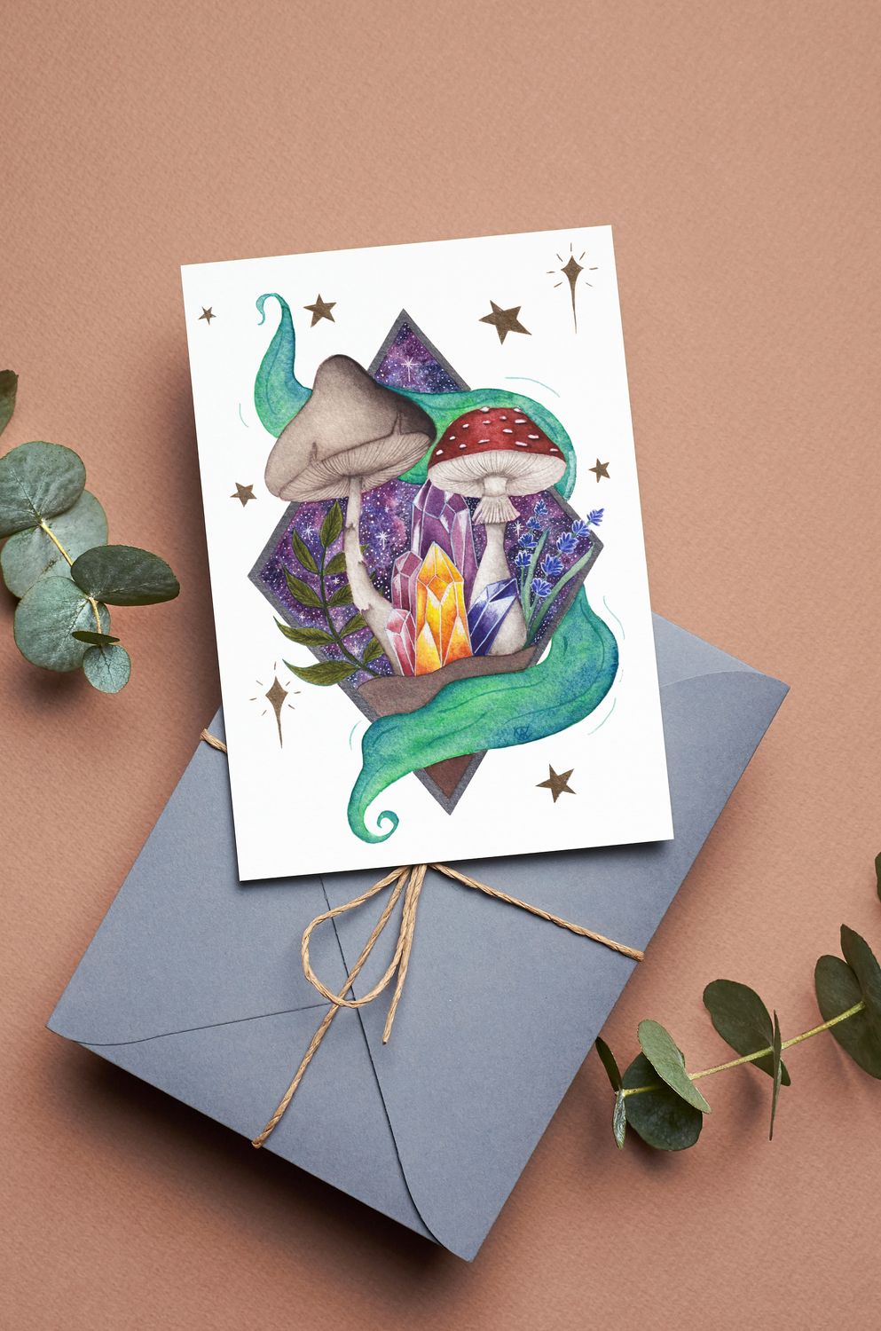 CHAMPIGNONS - Carte Postale