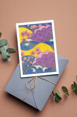 JAPANESE PATTERN - Carte Postale