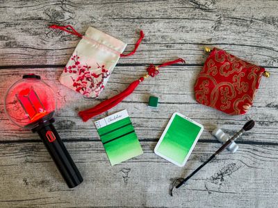 CHULCHEO - Aquarelle vert intense artisanale fabriquée à la main à Paris