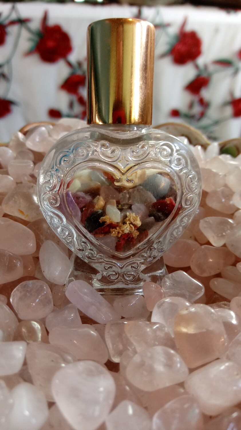 Enviro Vibe, a vibrational gem formula - ONE HEART- sets a loving vibration in your environment