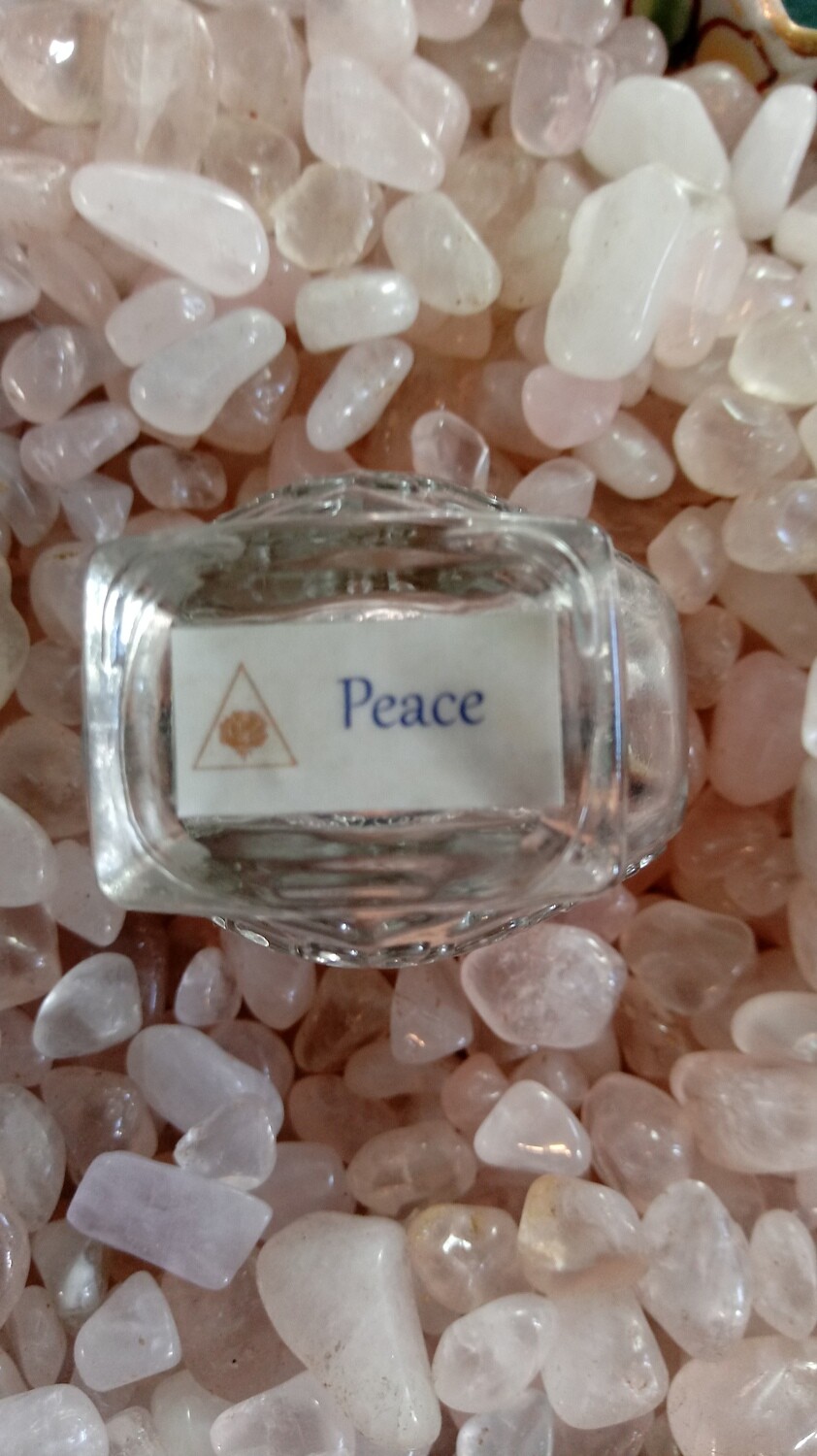 Enviro Vibe, a vibrational gem formula - PEACE - sets a peaceful vibration in your environment