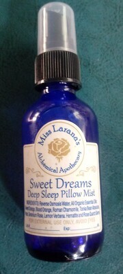 Organic Sweet Dreams Pillow Mist - A Good Night's Sleep is a mist away!