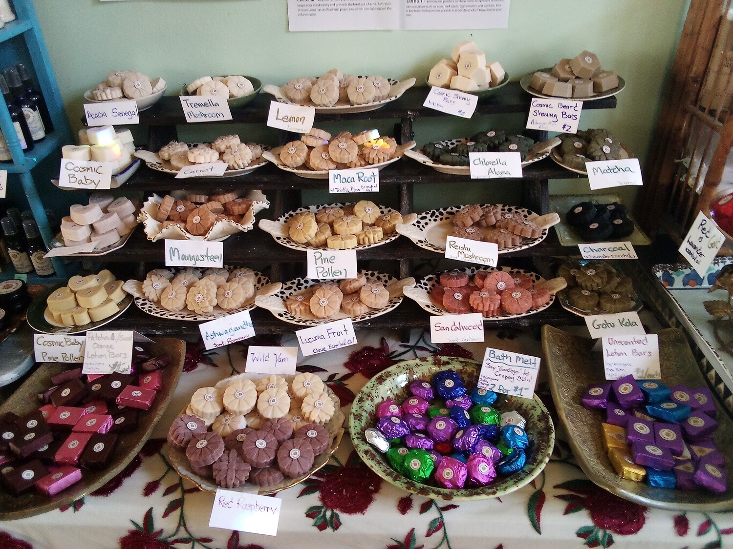 Organic Cosmic Body Bars - 15 bars in order*