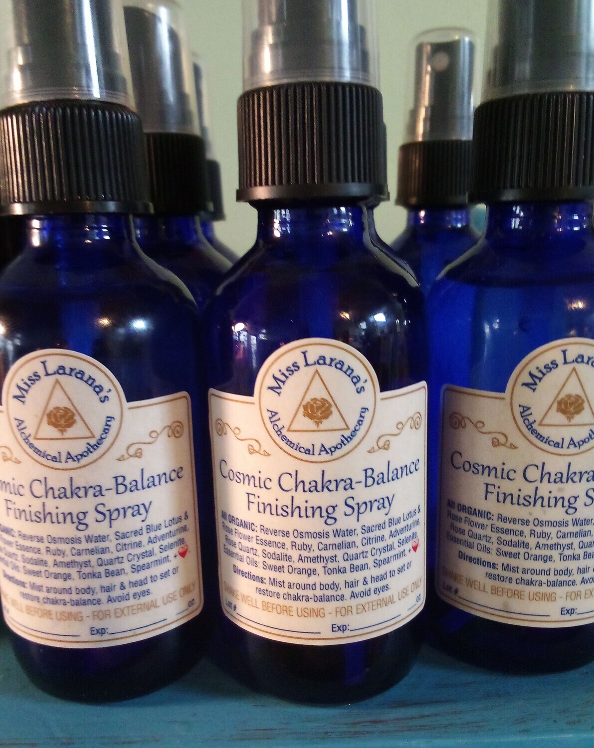 Cosmic Chakra-Balance Finishing Spray
