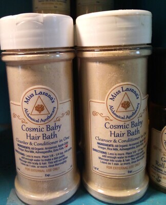 Organic Cosmic Baby Hair Bath