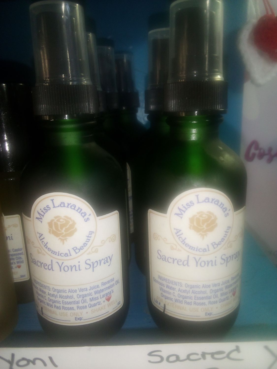 Organic Sacred Yoni Spray