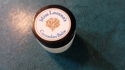 Organic Cucumber Balm - a light moisturizer for teens, 20's - mature skin, & oily, acne-prone skin