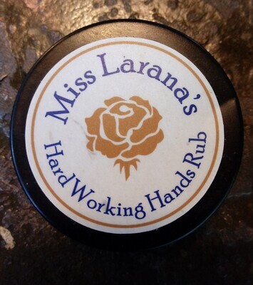 Organic Hard Working Hands Rub- for hands and other sore and achy body parts