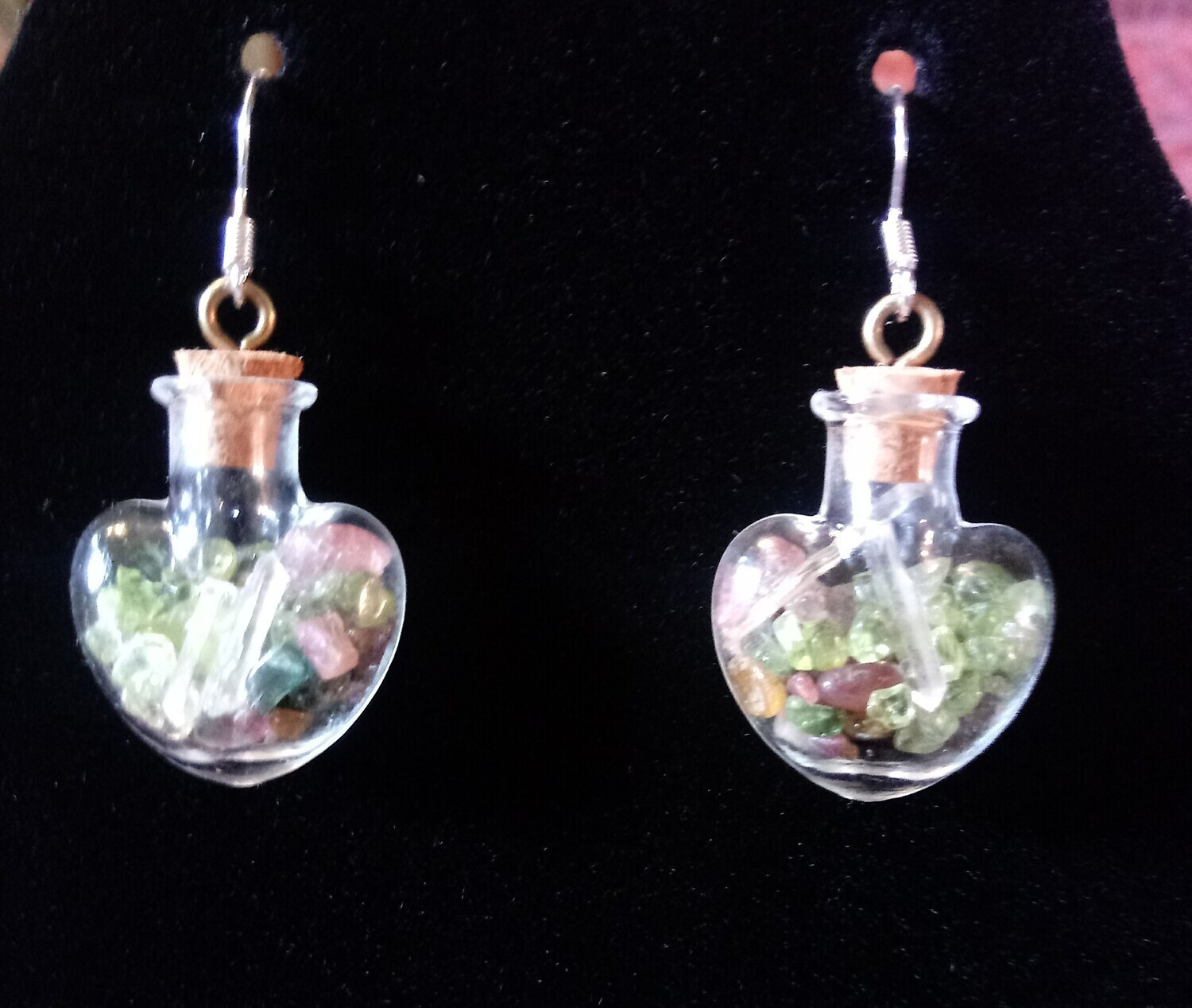 Gem Formula -Heart Earrings