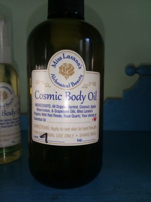 Organic Cosmic Body Oil -8 ounce