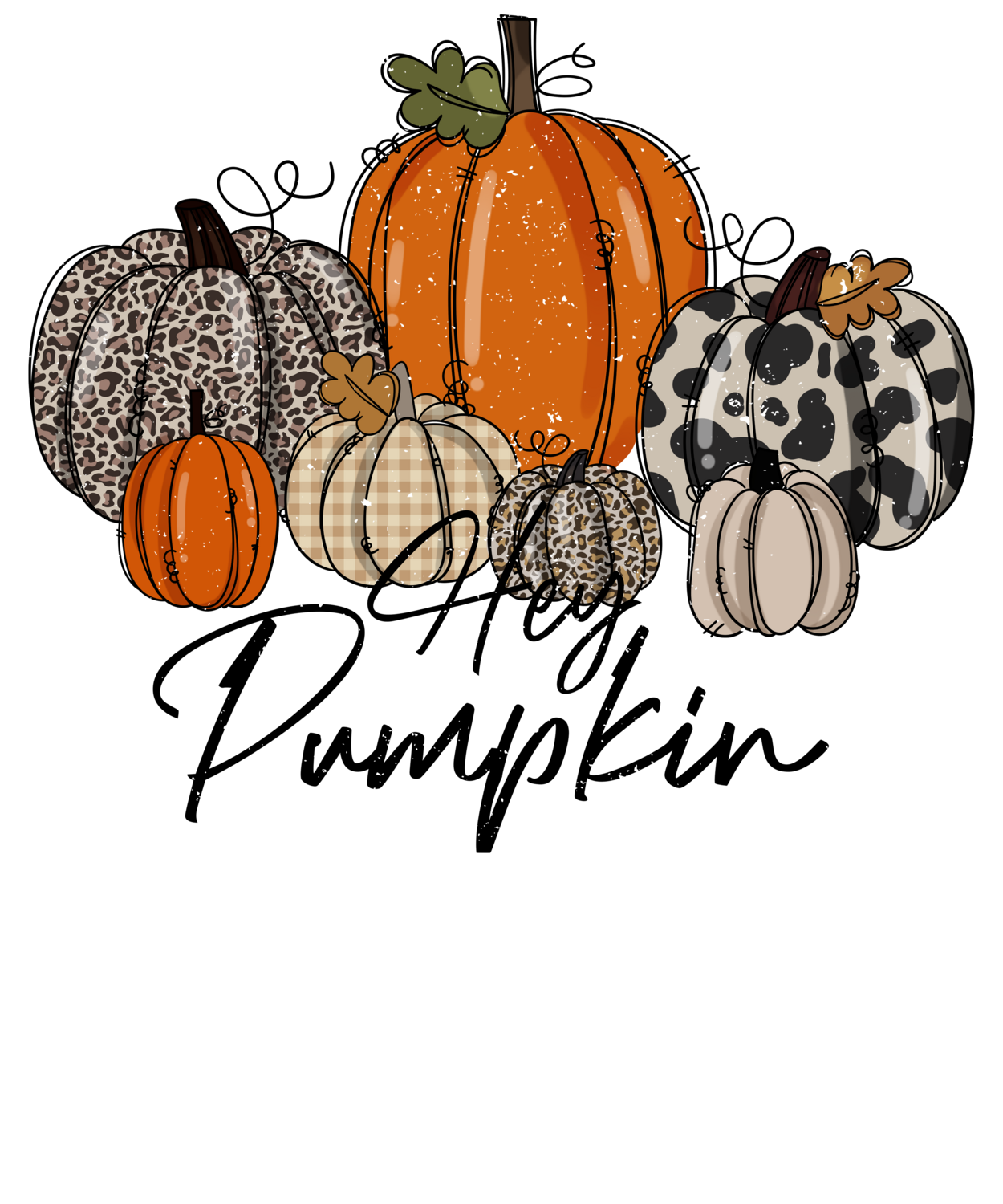 Hey Pumpkin Fall DTF