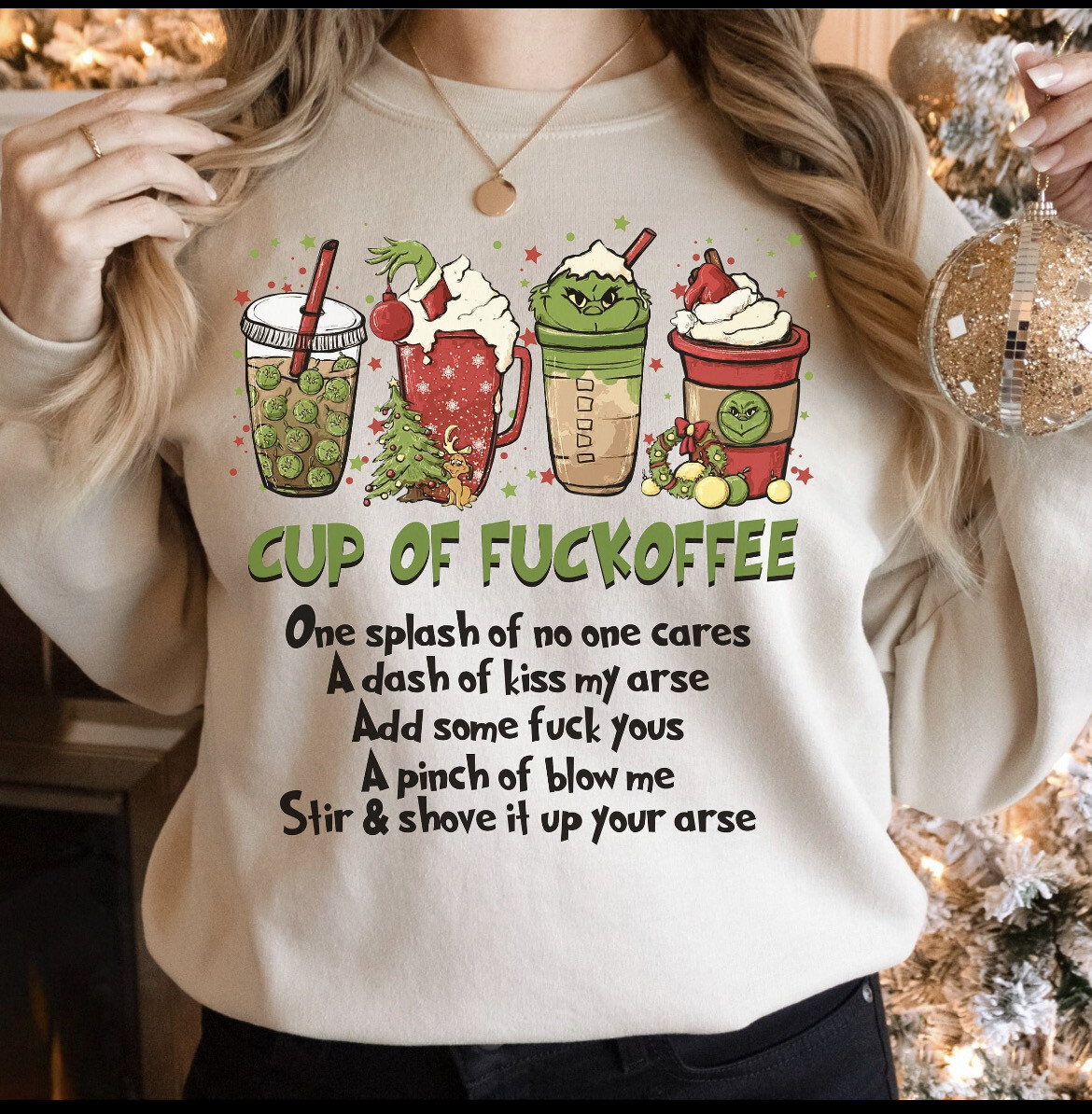 Green Man Cup Of dtf