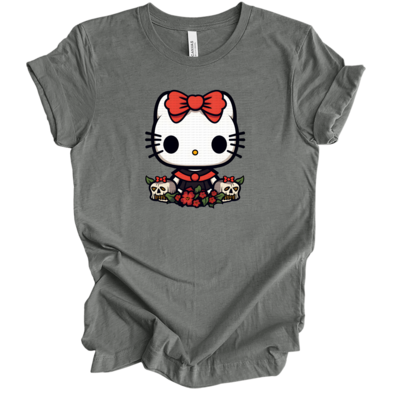 Kitty Skull DTF
