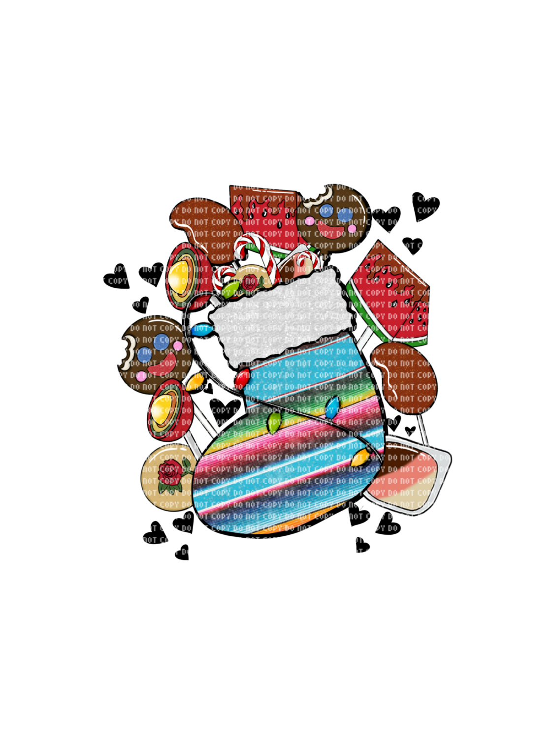 Mex Candy stocking