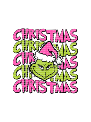 Christmas Pink Man