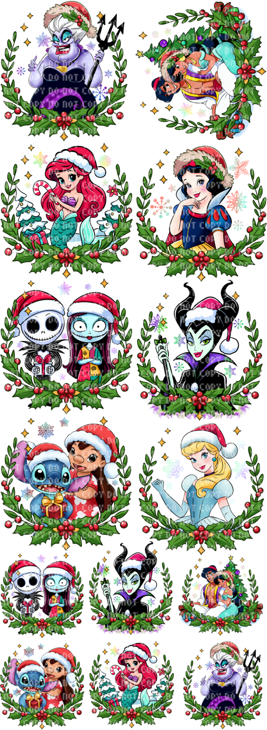 #20 Xmas inspired Gangsheet