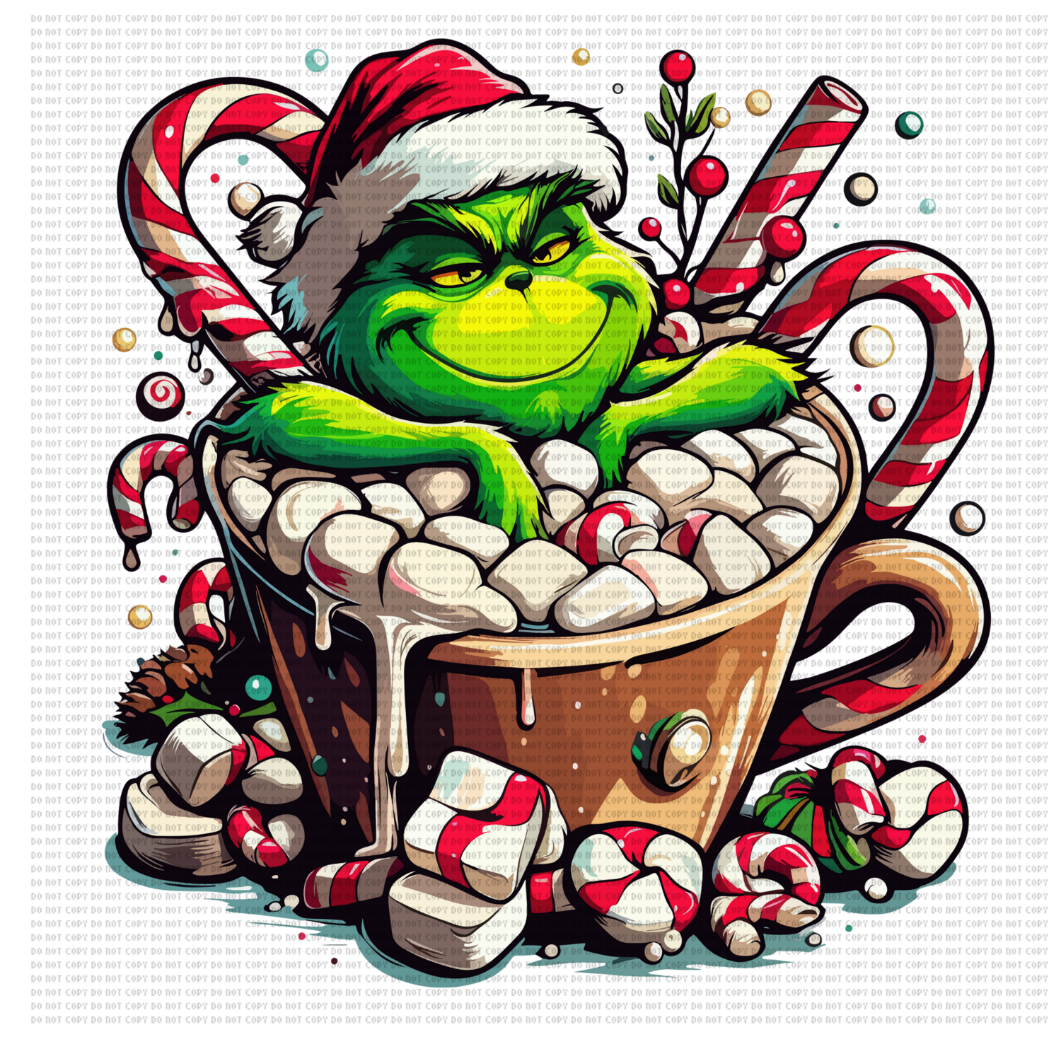 Green man Hot cocoa