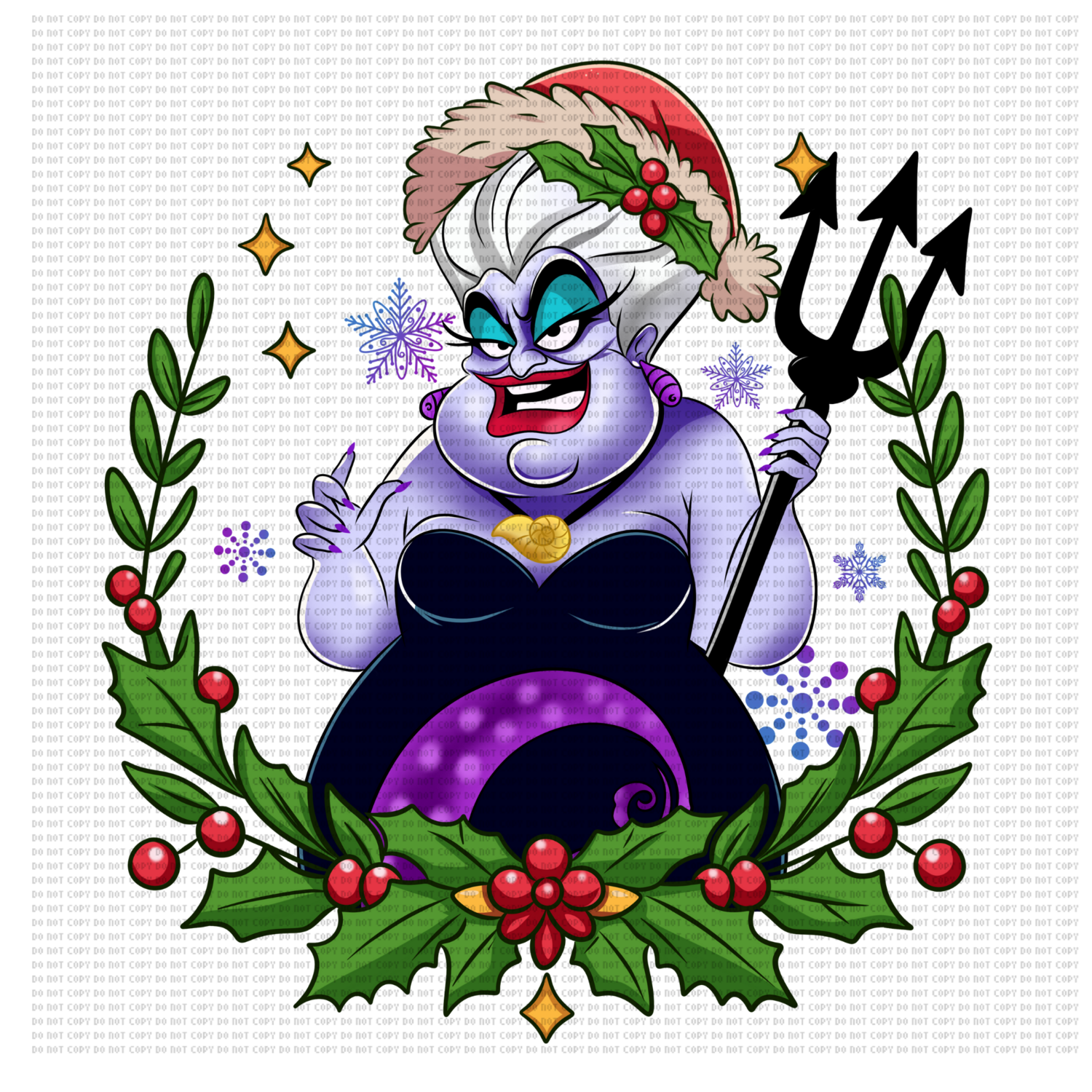 Xmas  sea witch