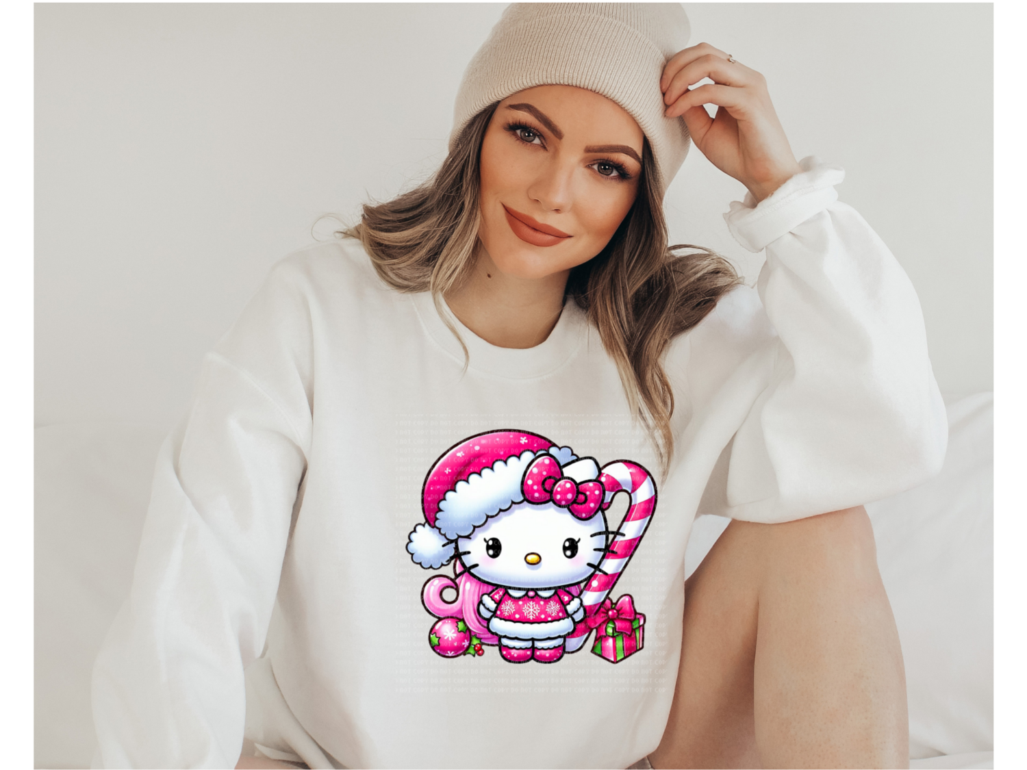 Pink Xmas Kitty