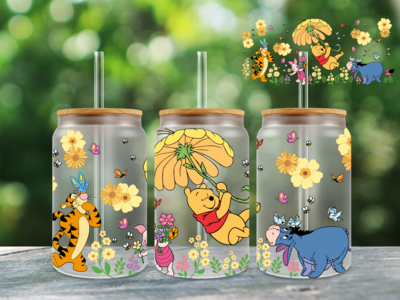 #608 UV DTF Spring Bear