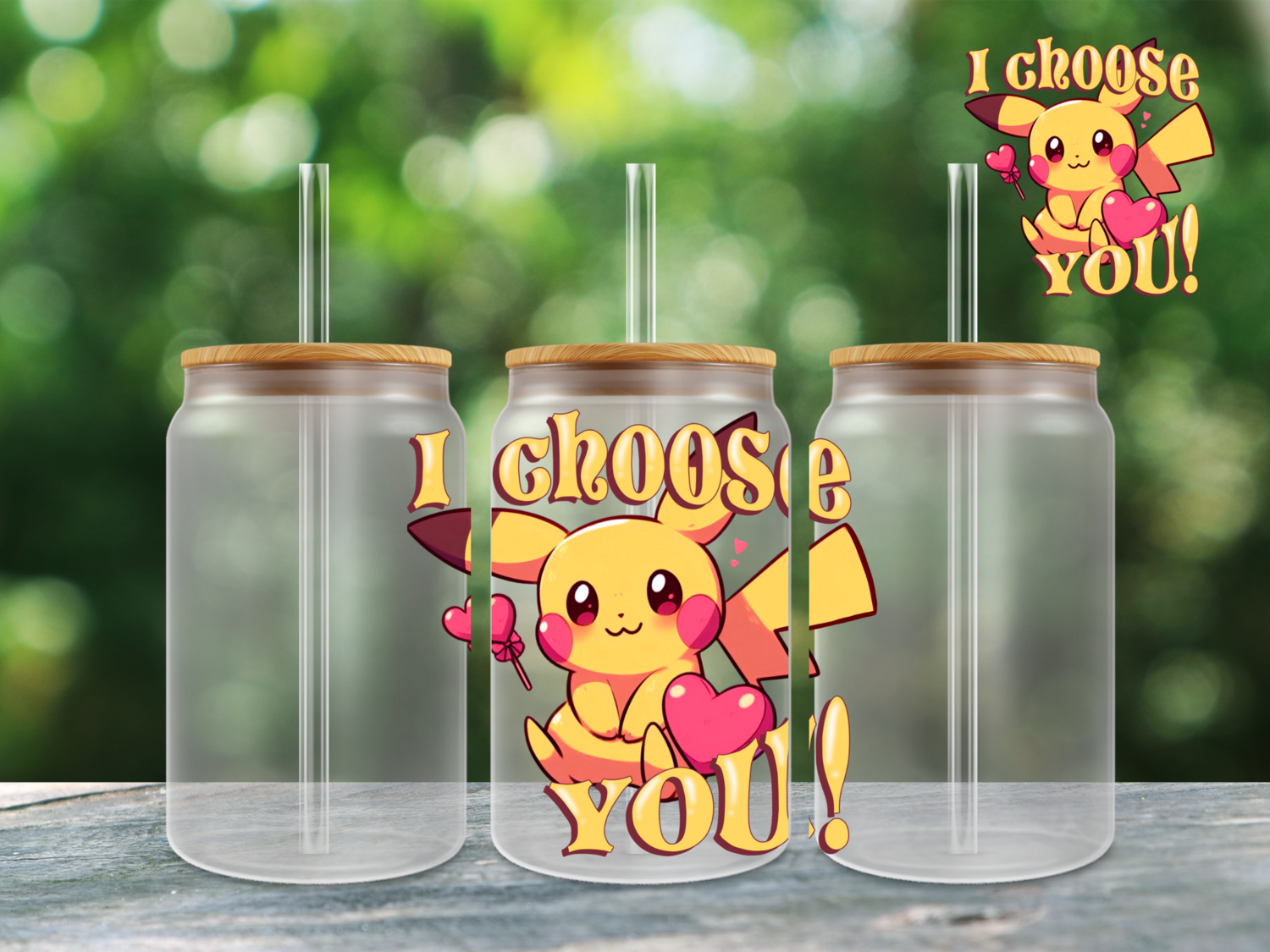 #618 UV DTF  Choose you