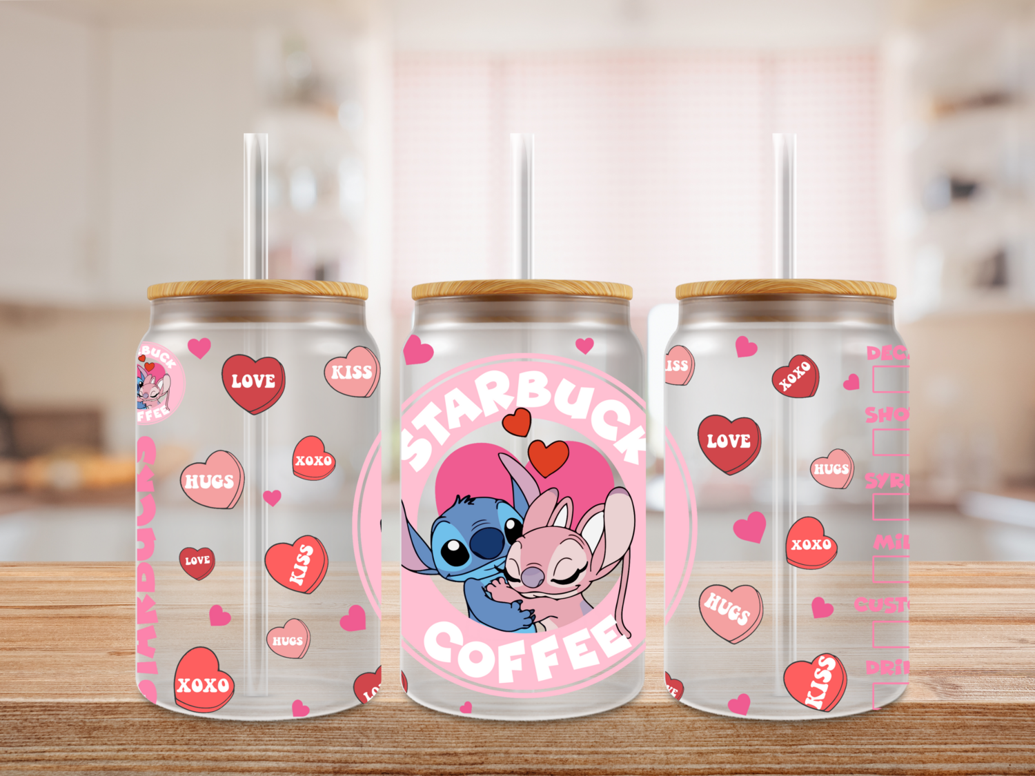 #650 UV DTF 626 COFFEE VALENTINE