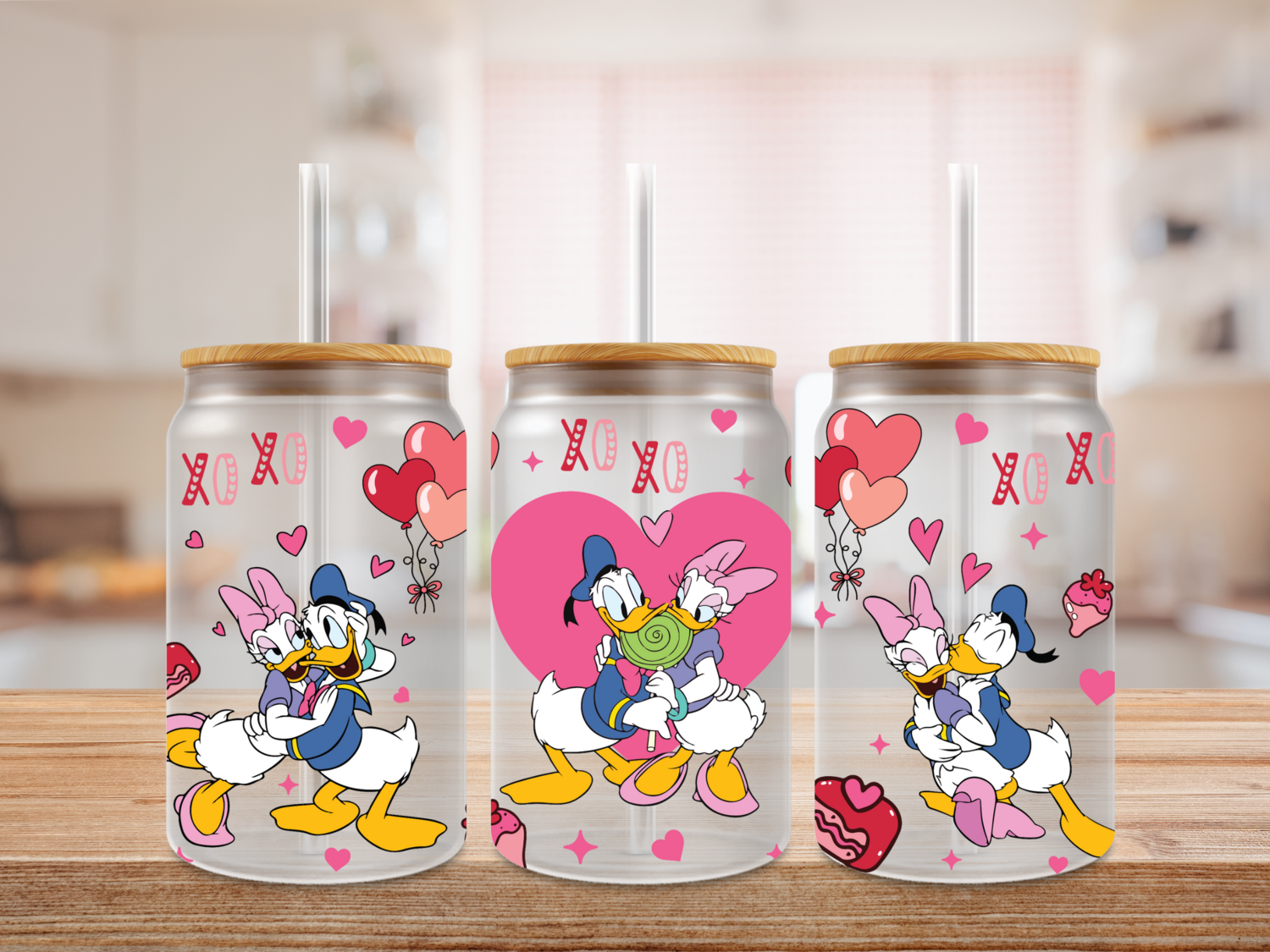 #657 UV DTF  DUCK LOVER