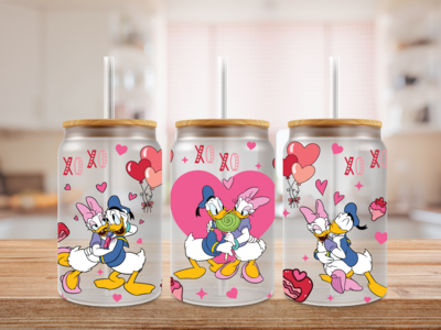 #657 UV DTF  DUCK LOVER
