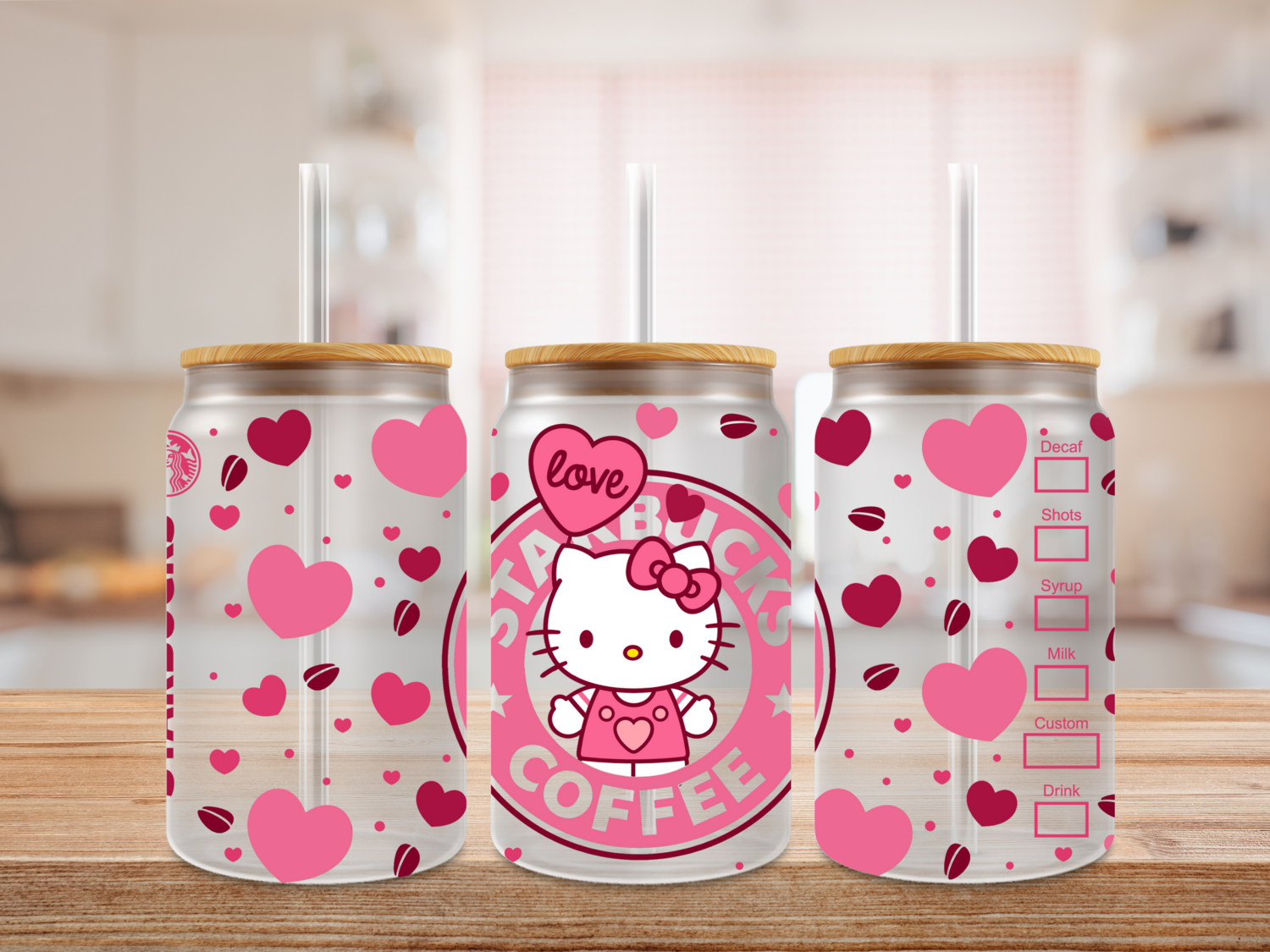 #658 UV DTF HK COFFEE VALENTINE