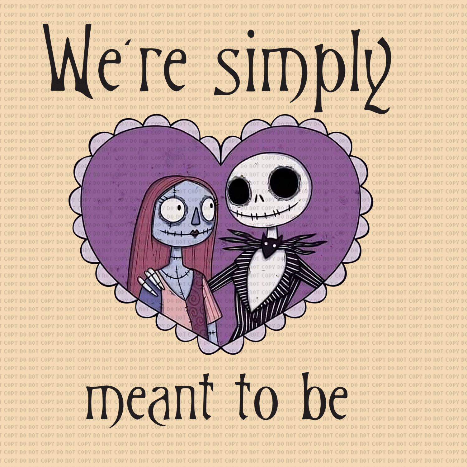 were simply meant to be DTF