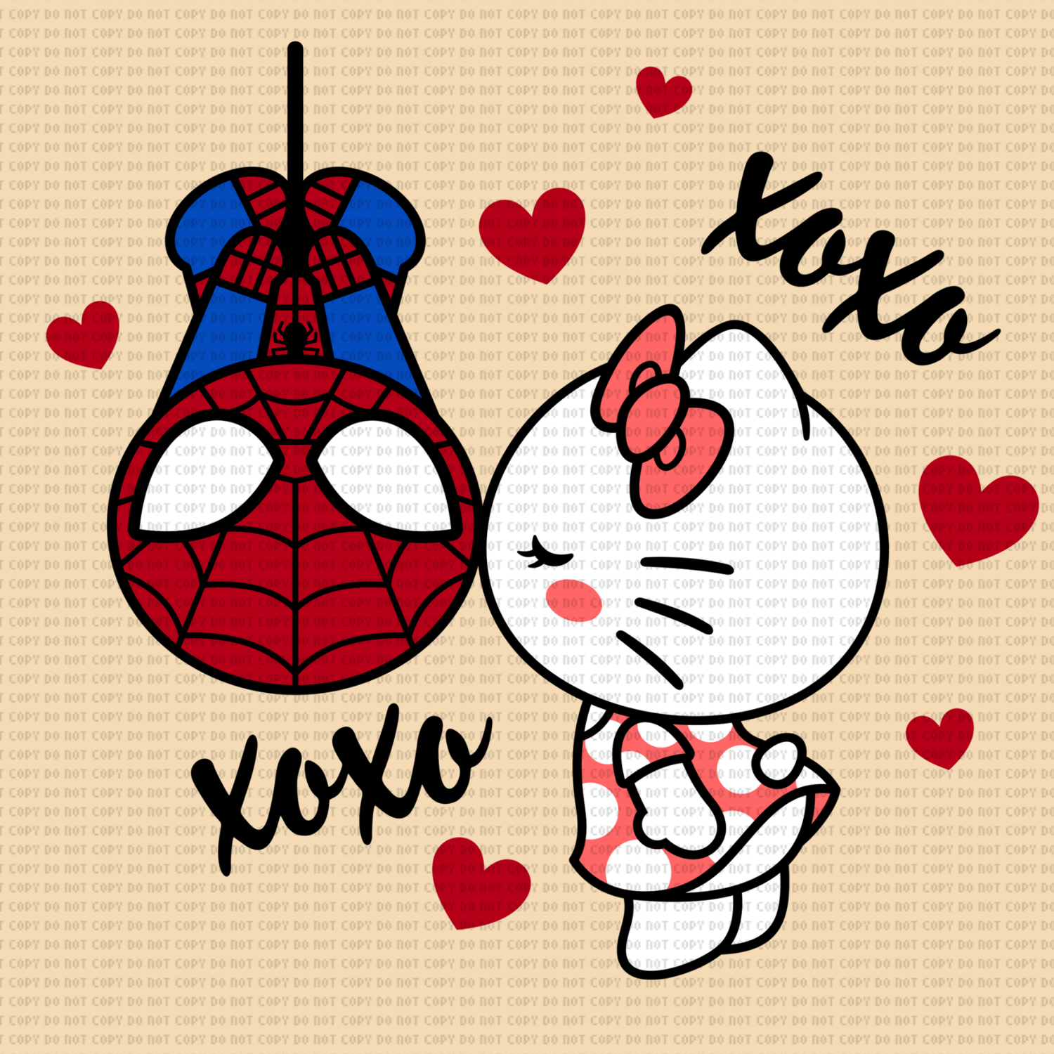 Kitty spider  DTF