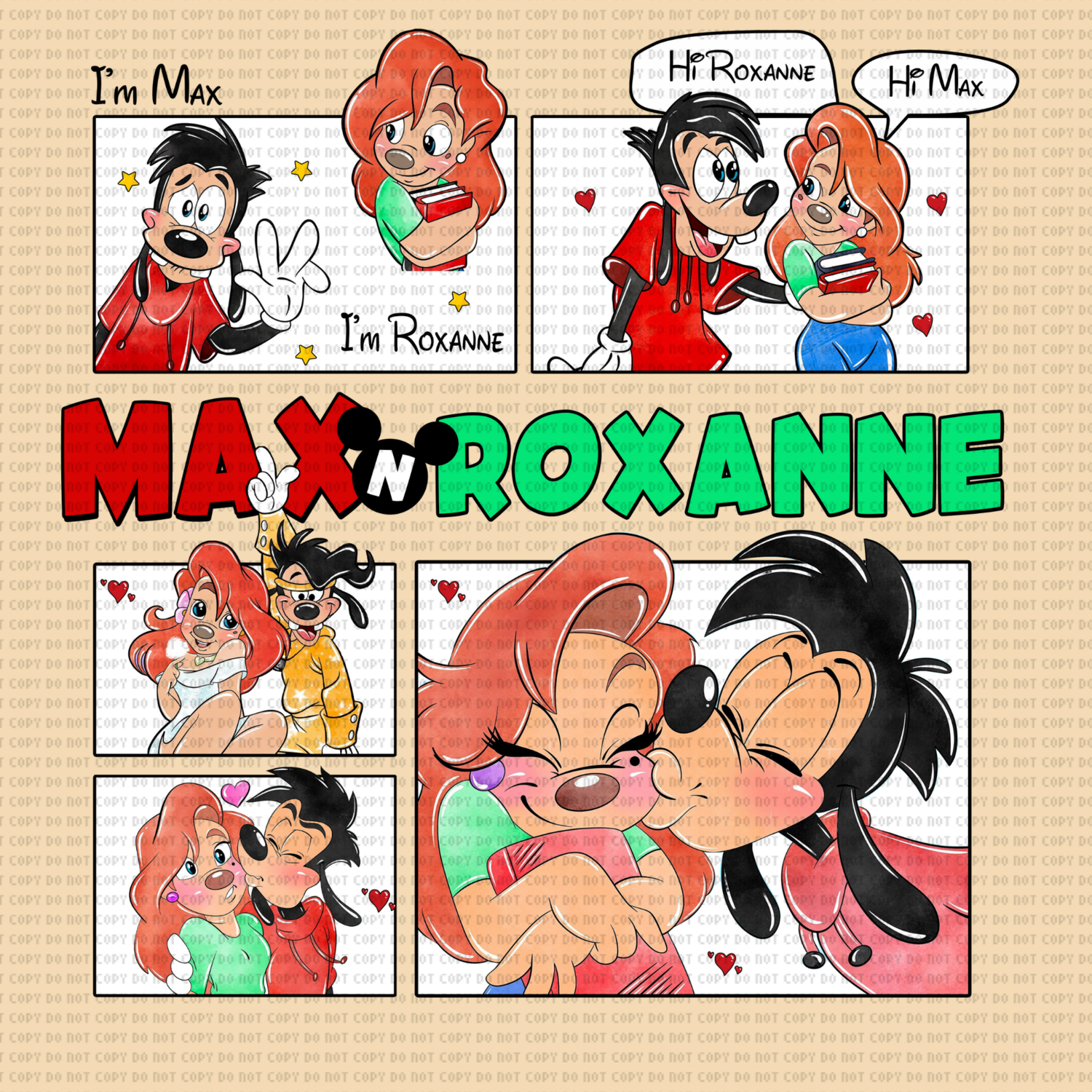 MAX AND ROXANNE  DTF