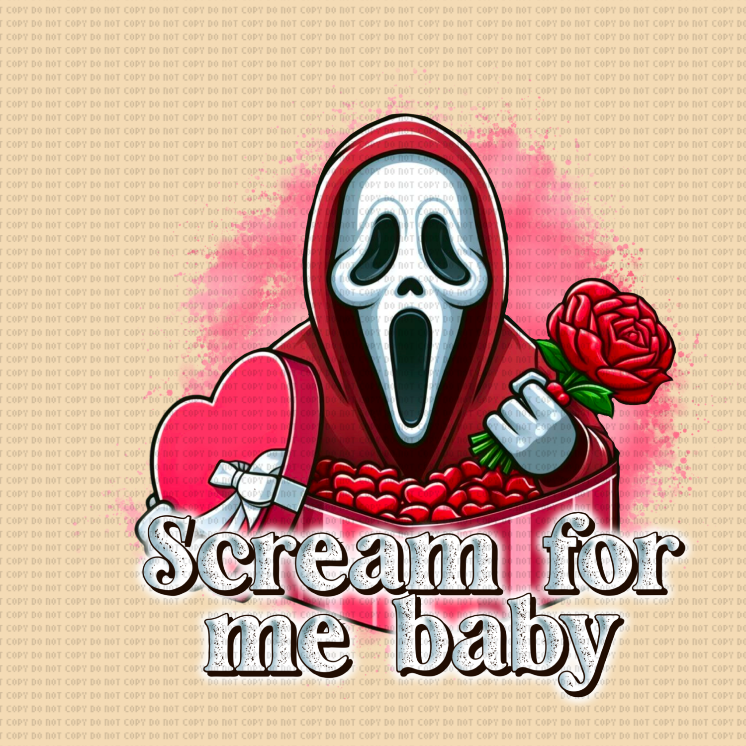 Scream for me baby DTF