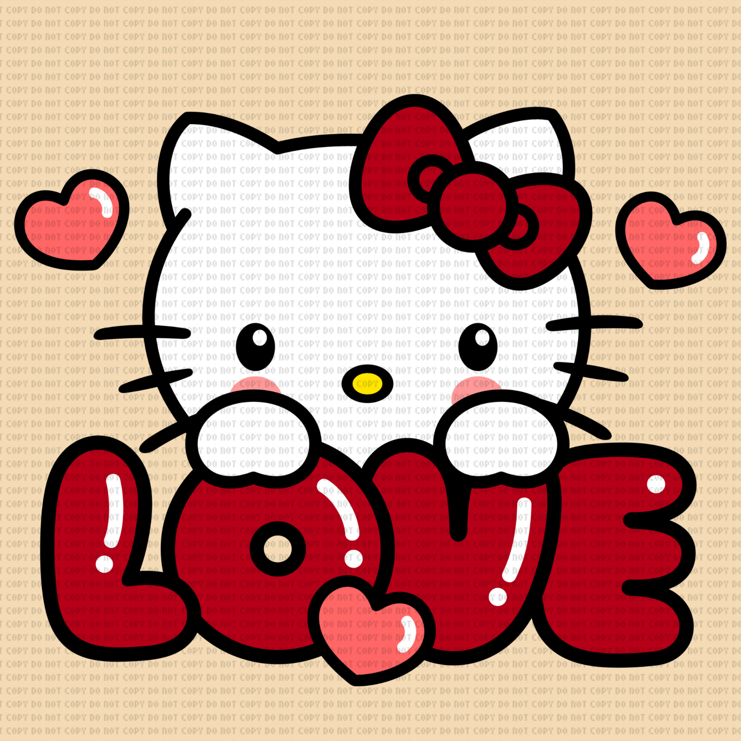 kitty love   DTF