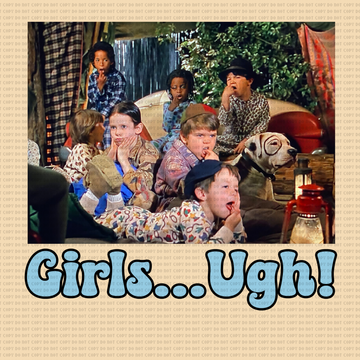 GIRLS UGHHH DTF