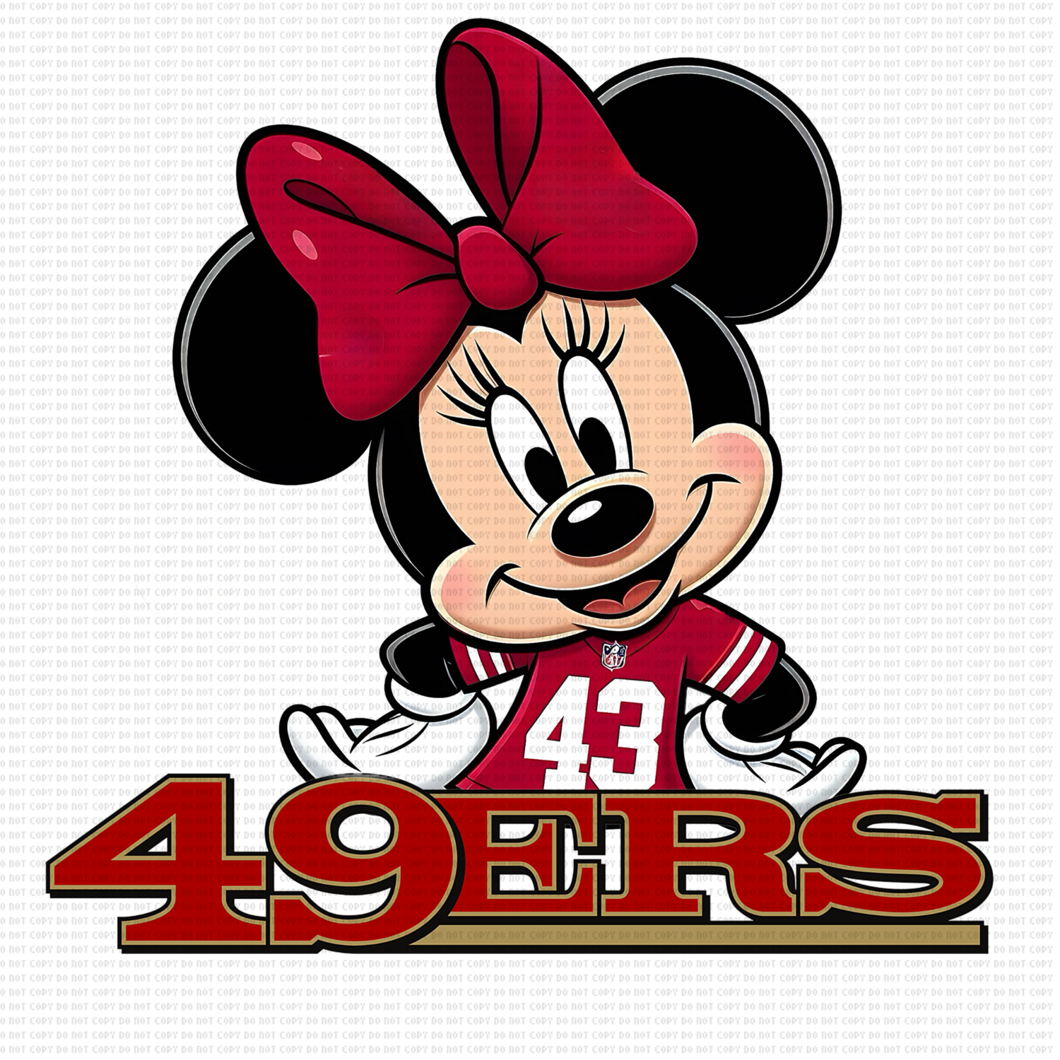 49 mouse girl DTF