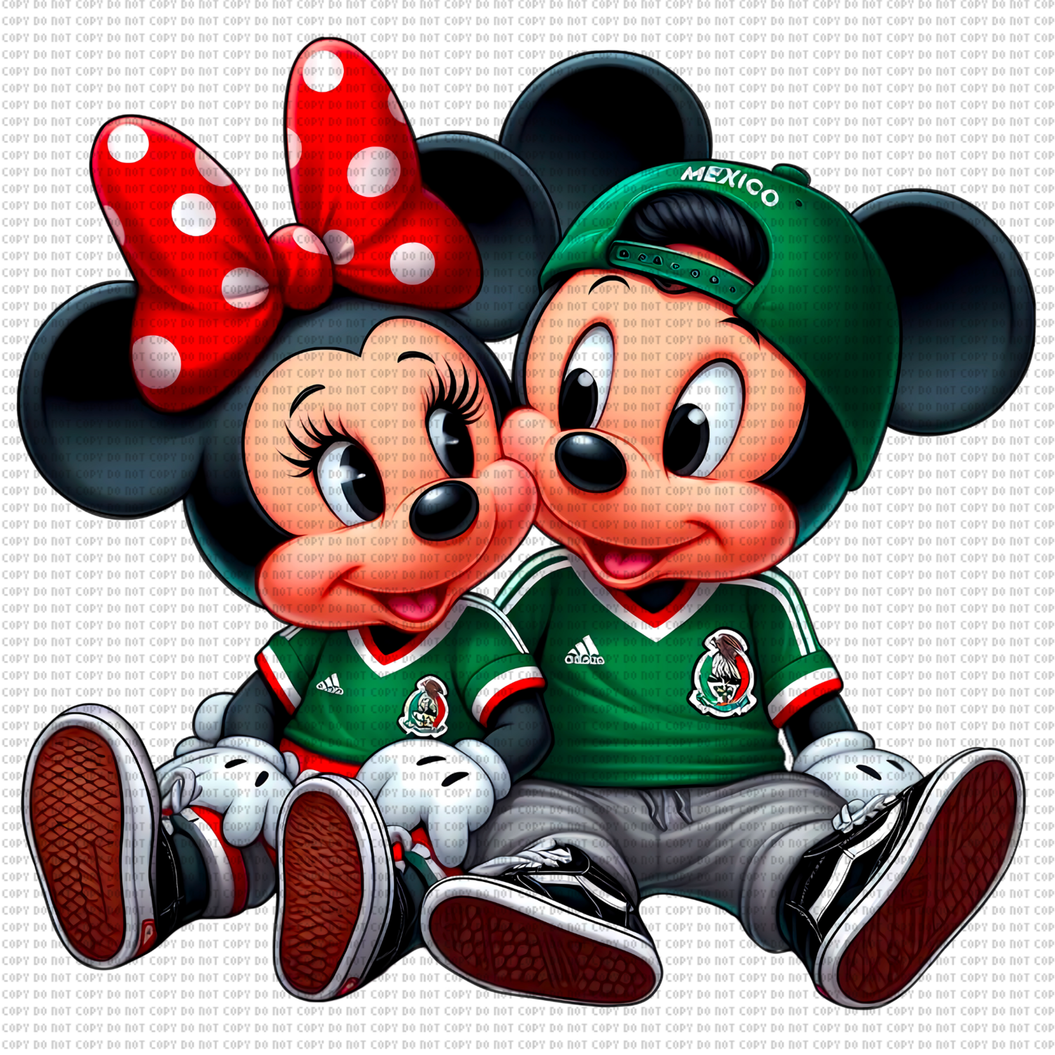Mexico mouse DTF