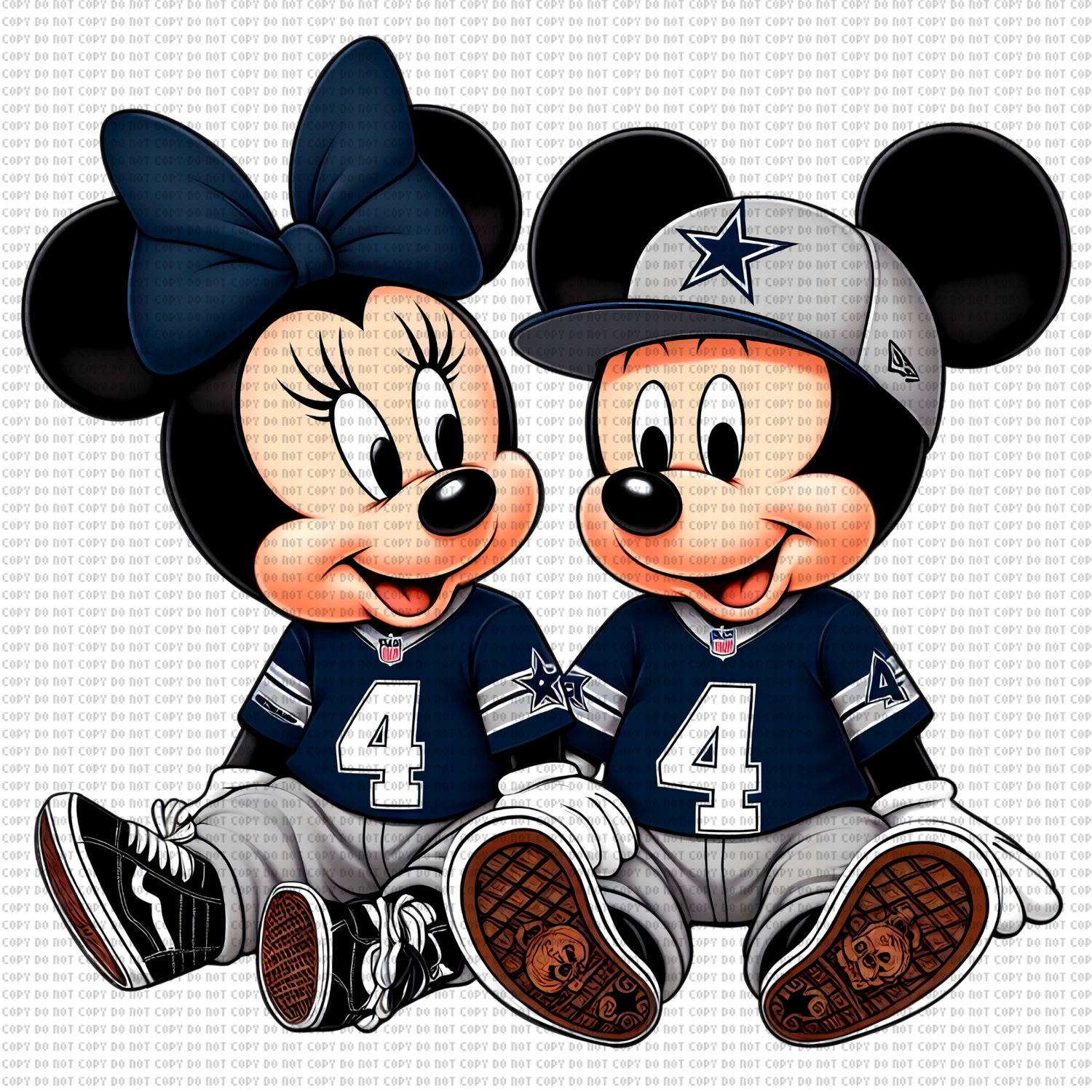 Dallas mouse DTF