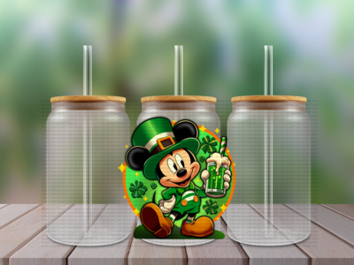 #841 GREEN CLOVER MOUSE