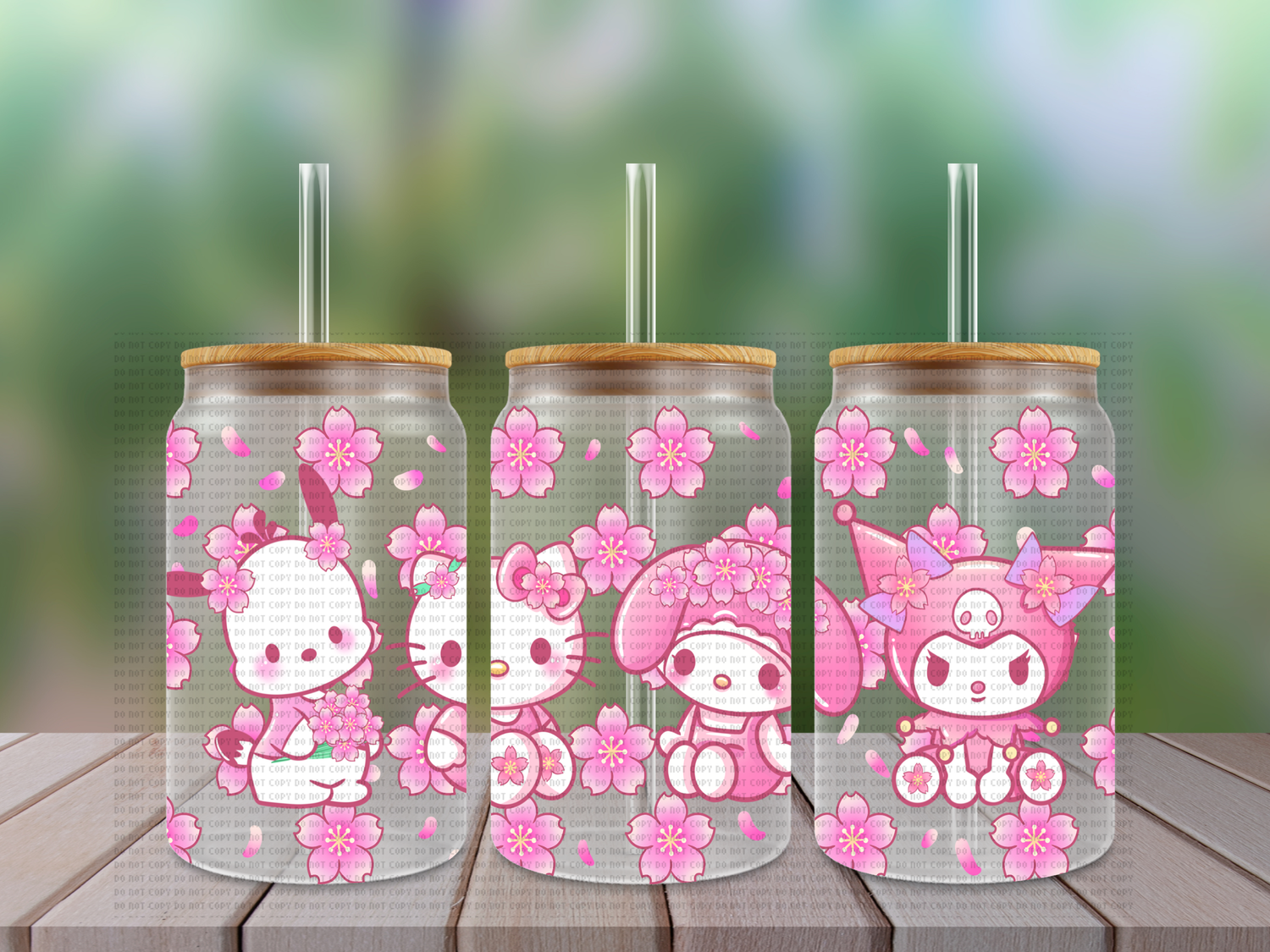 #871 Floral Friends in pink