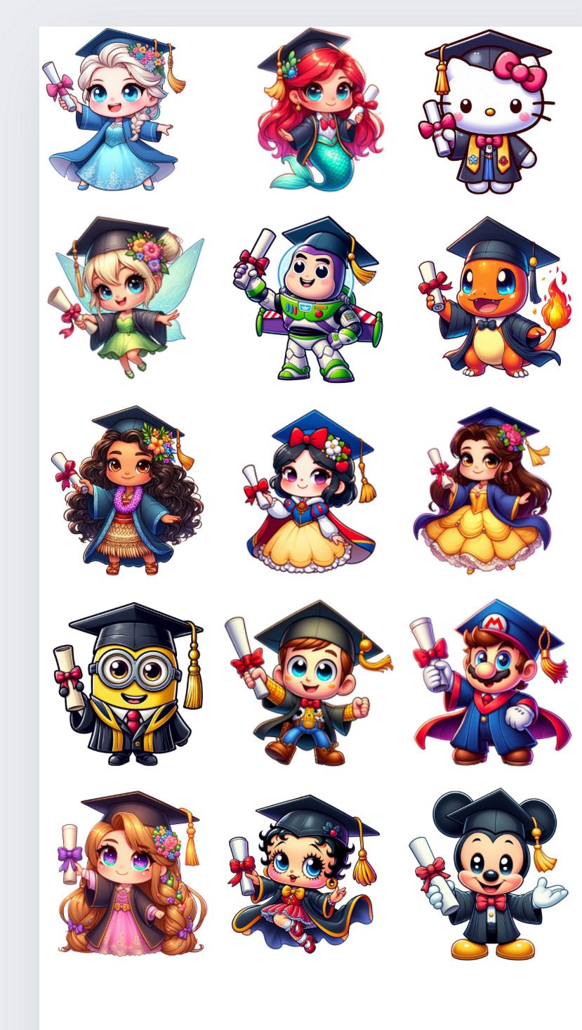 #901 Cute graduation Bundle
