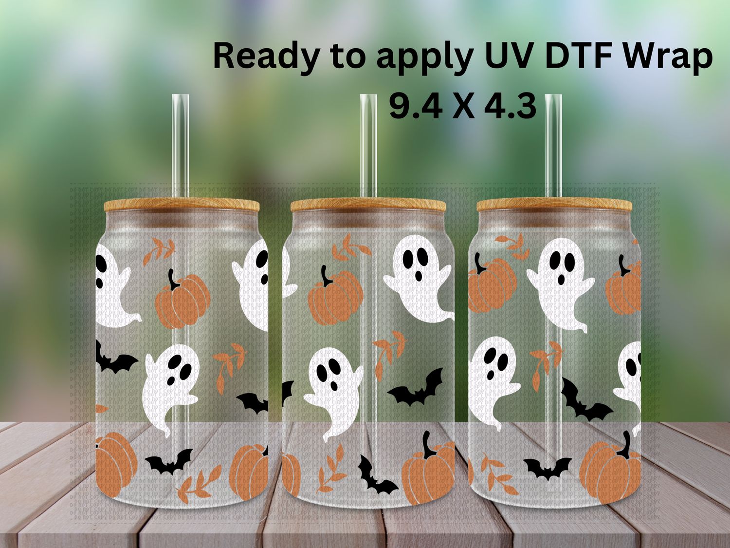 #1024 Ghost Pumpkins
