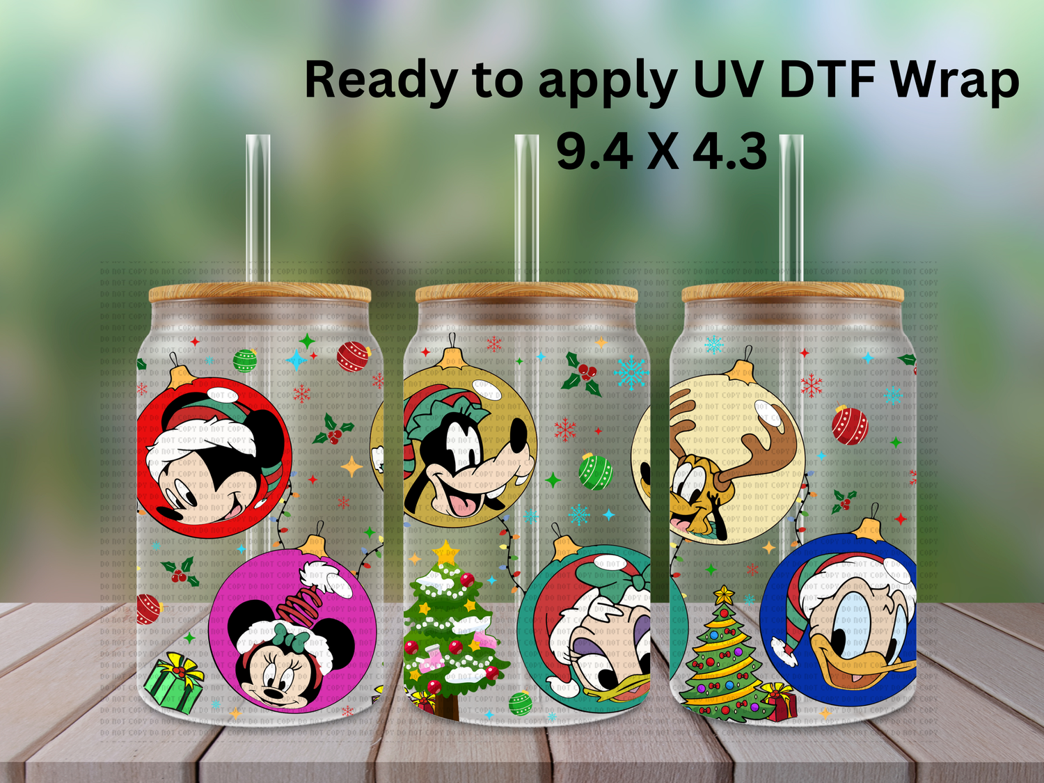 #1056 Mouse ornaments