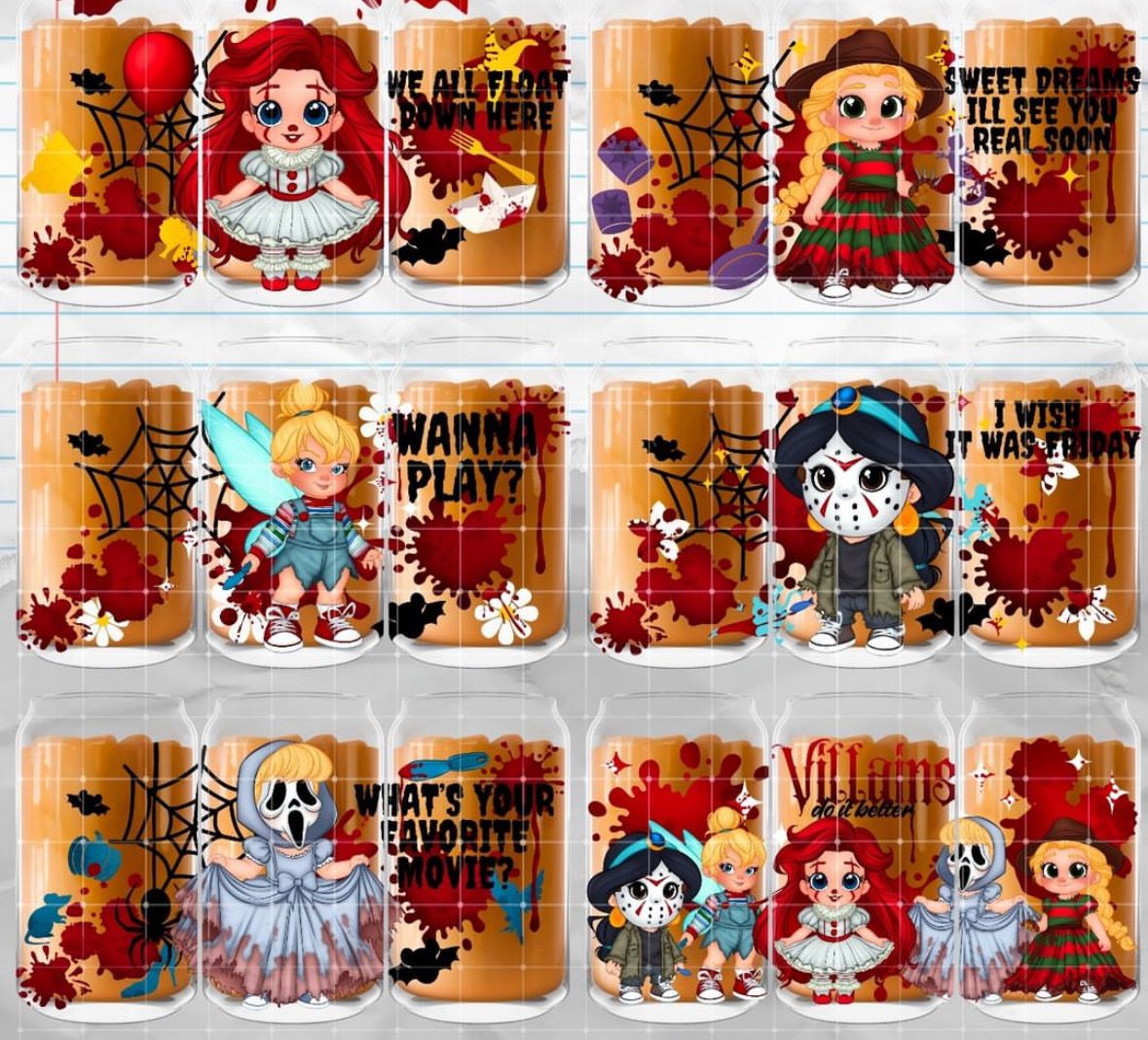 #1080 Horror Princess Bundle (6 PC)