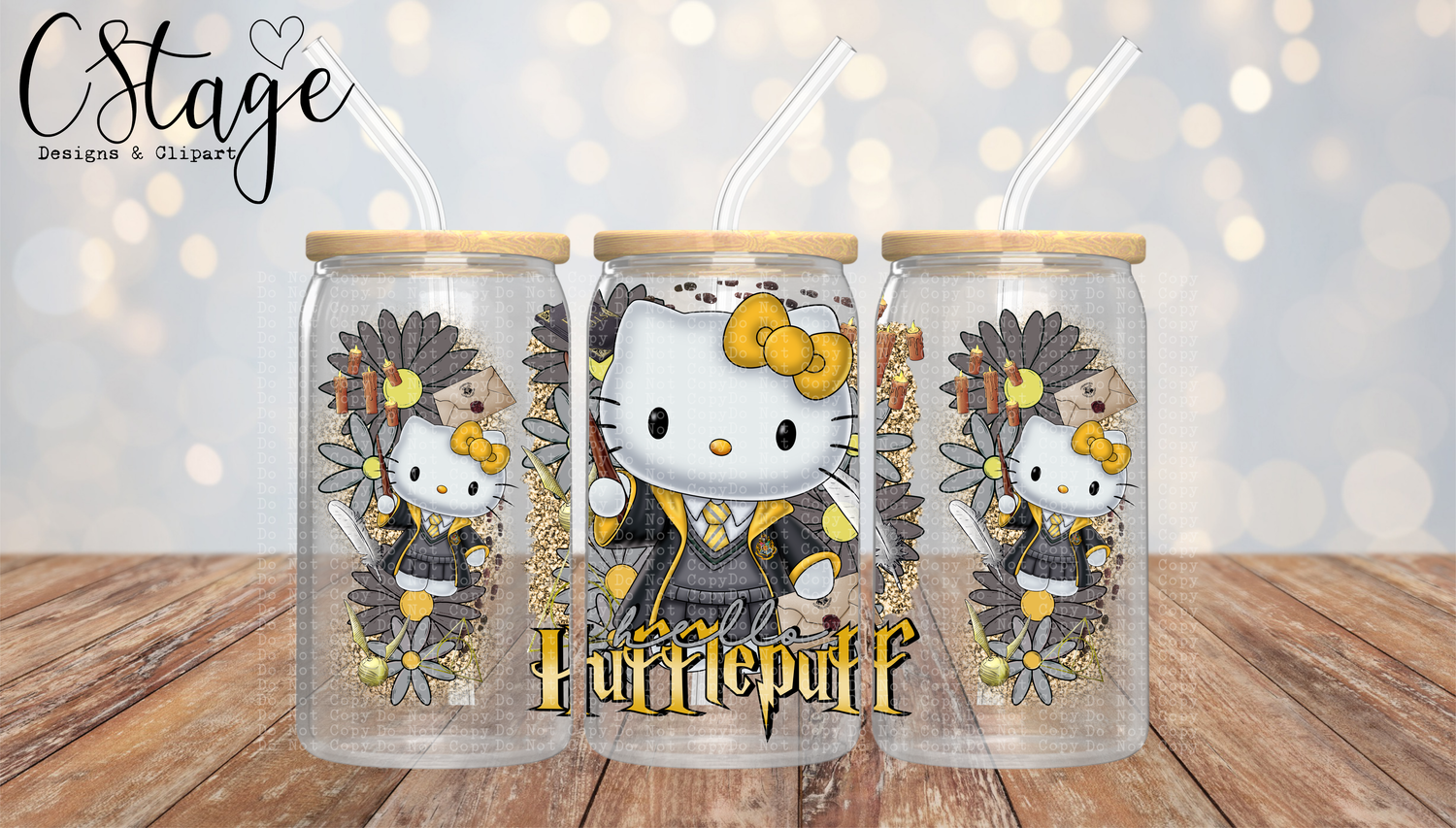 #1126 Yellow House kitty