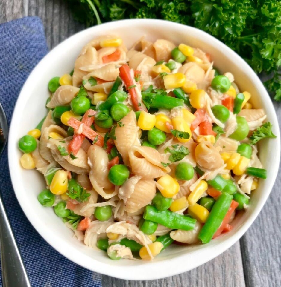 High Protein Chicken Pasta