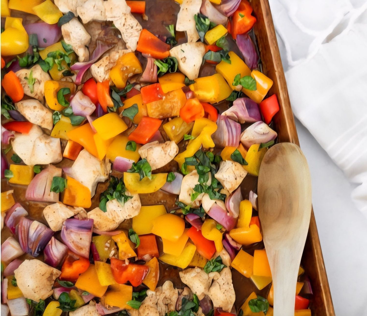 Balsamic Chicken and Peppers